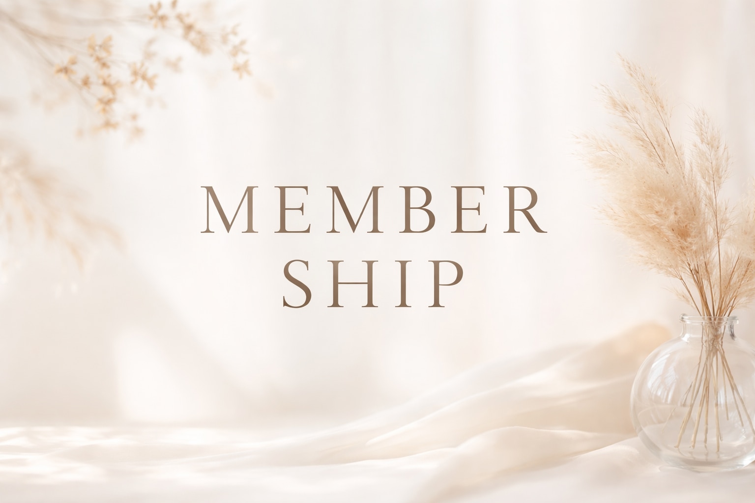 メンバーシップのトップ画像
